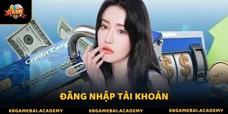 Thành viên tiến hành đăng nhập vào tài khoản để thực hiện